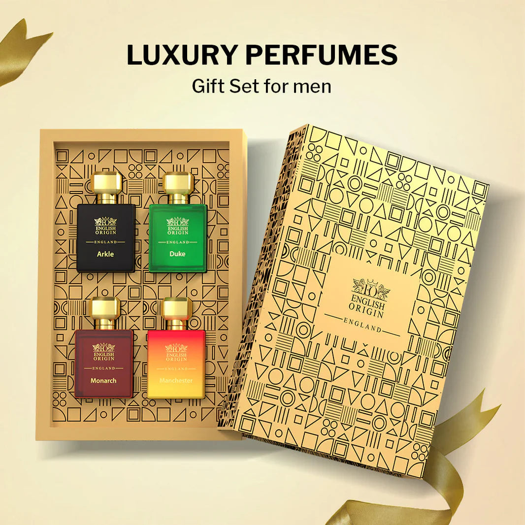 English Origin Perfume Gift Set For Men 120ml